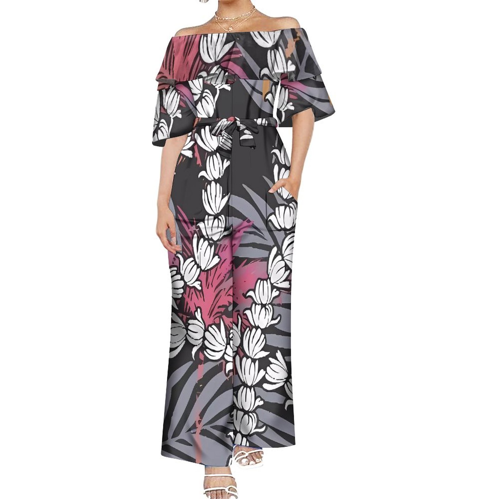 Yeni stil Tonga polinezya kabi - Romper Floral Print incelemesi ve fiyatı