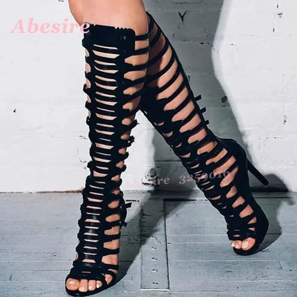 Peep Toe Çok Tokalı Yaz Sandal - Sandal Strappy Heeled incelemesi ve fiyatı