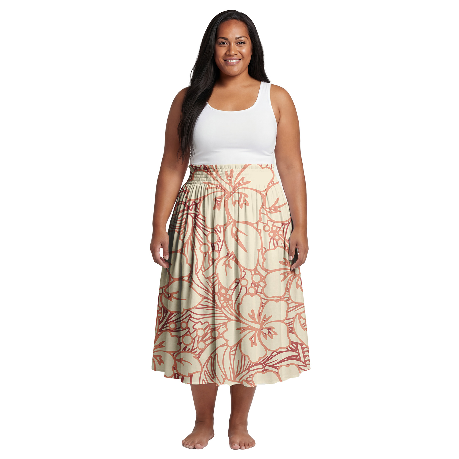 Mükemmel Çiçek Baskılı Özel De - Midi Skirt Floral incelemesi ve fiyatı
