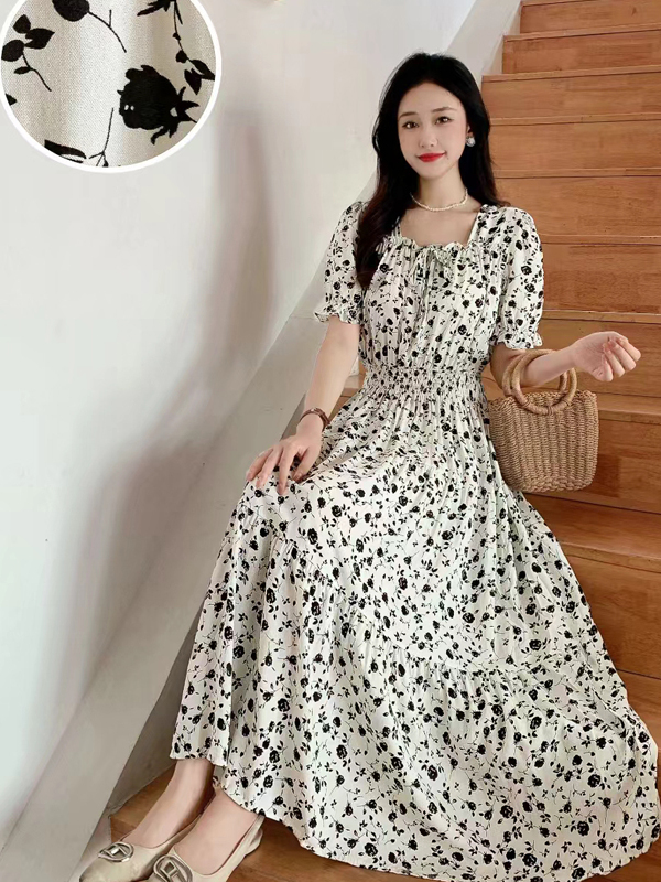 Yazlık Yeni Pamuklu İpek Çiçek - Midi Skirt Floral incelemesi ve fiyatı