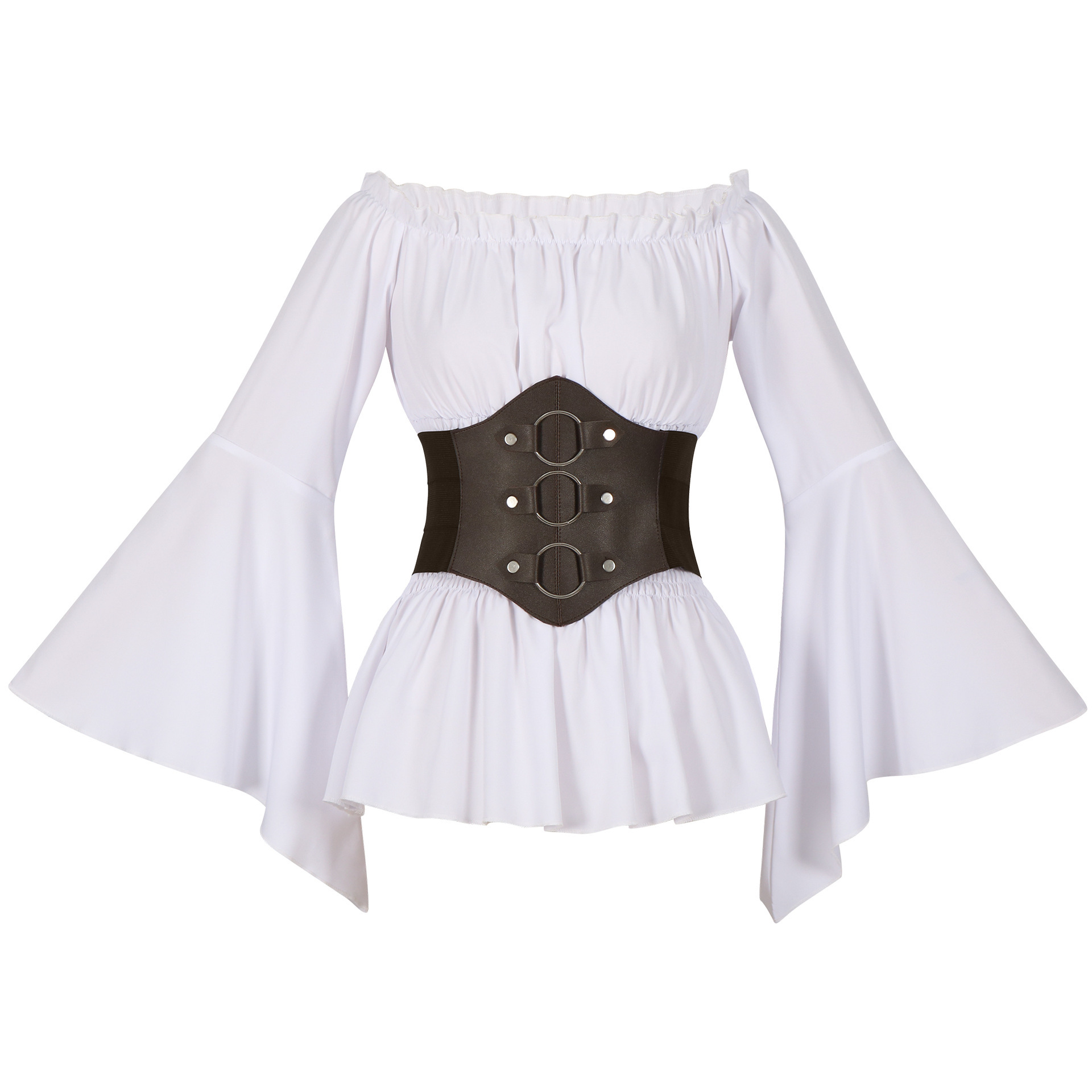 Orta Çağ Viktorya Dönemi Korsa - Blouse Off Shoulder incelemesi ve fiyatı