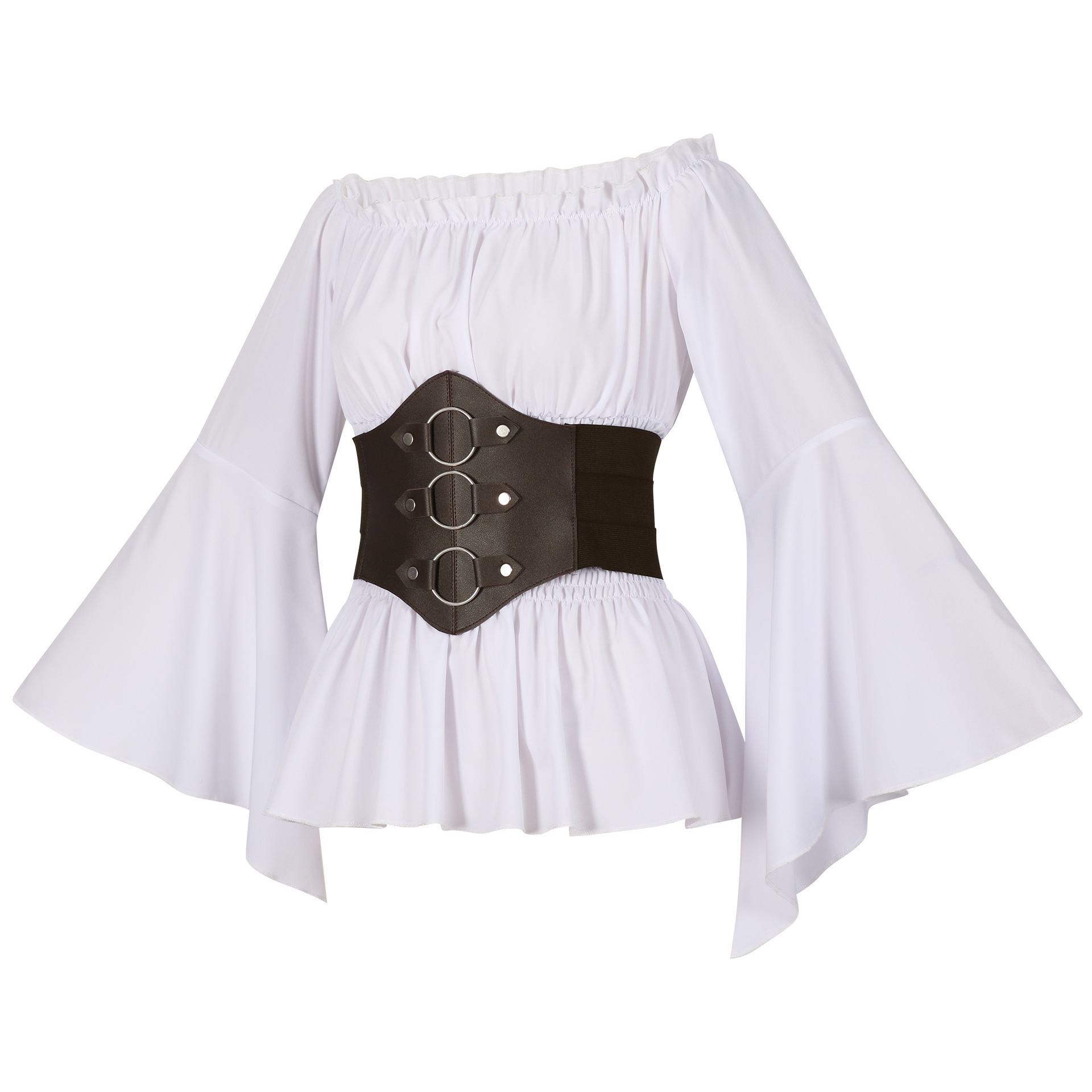 Orta Çağ Viktorya Dönemi Korsa - Blouse Off Shoulder incelemesi ve fiyatı