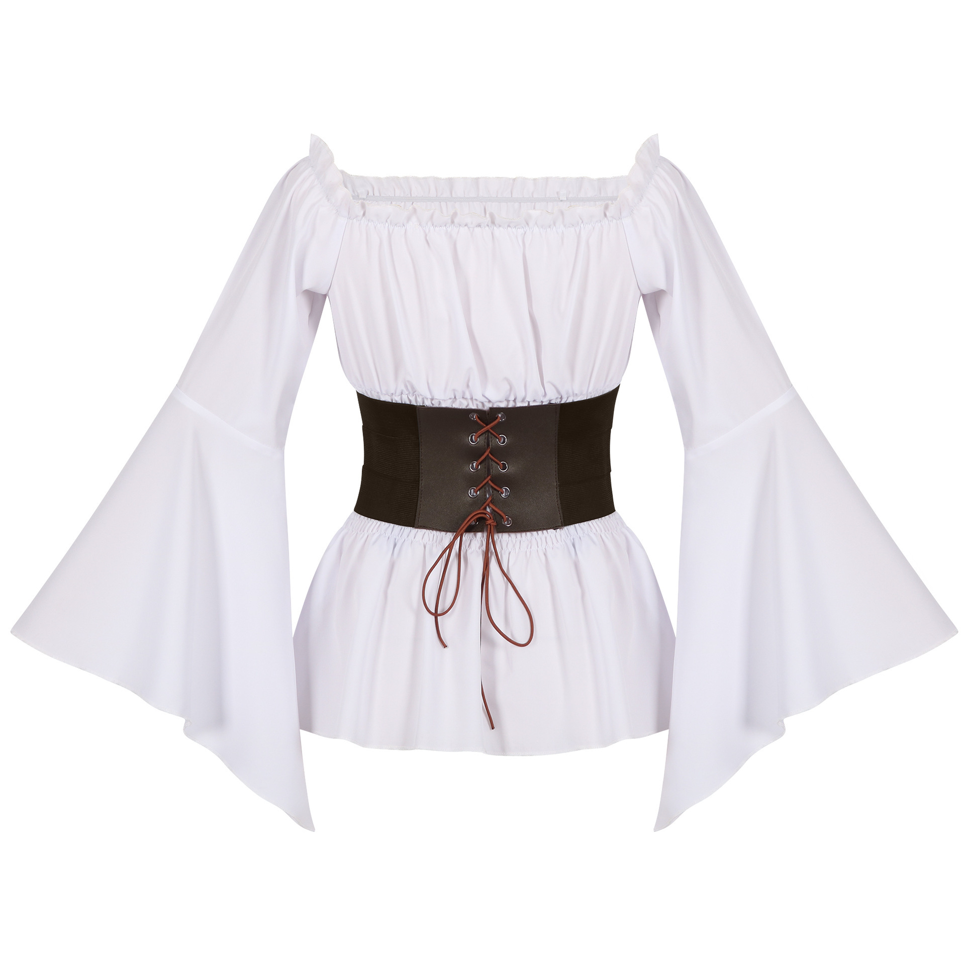 Orta Çağ Viktorya Dönemi Korsa - Blouse Off Shoulder incelemesi ve fiyatı